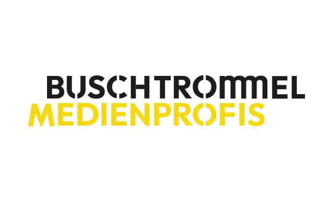 Logo Buschtrommel Medienprofis
