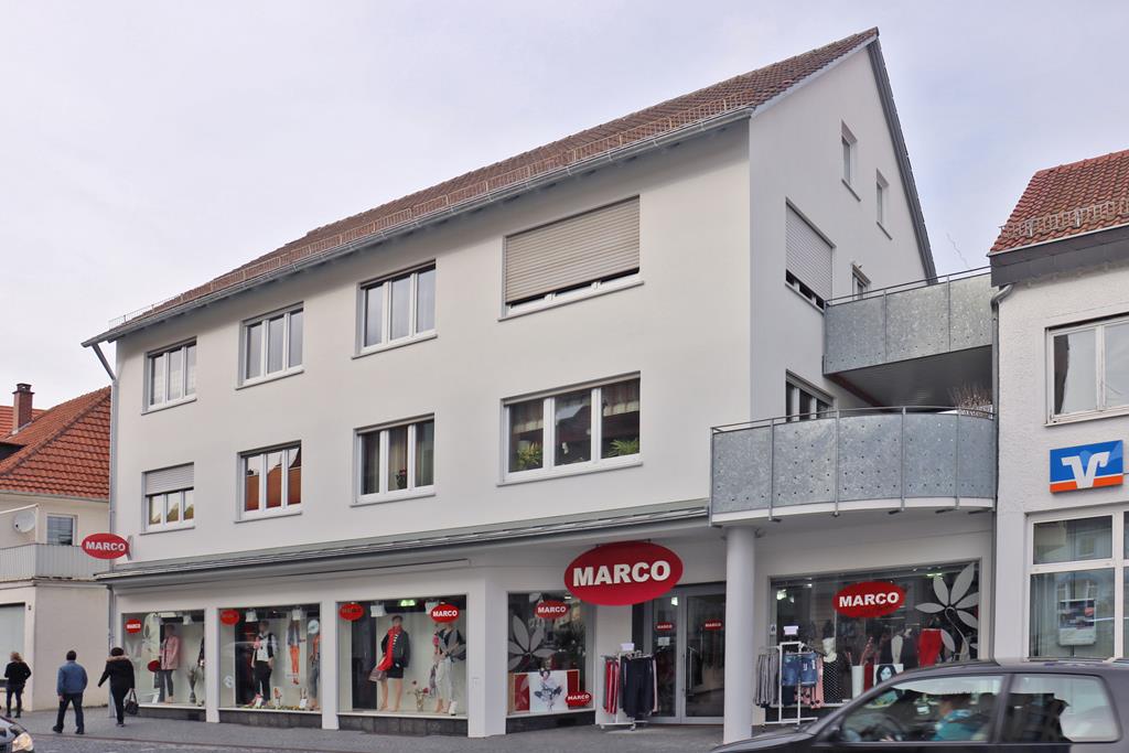 Fassadensanierung, neue Putzgestaltung