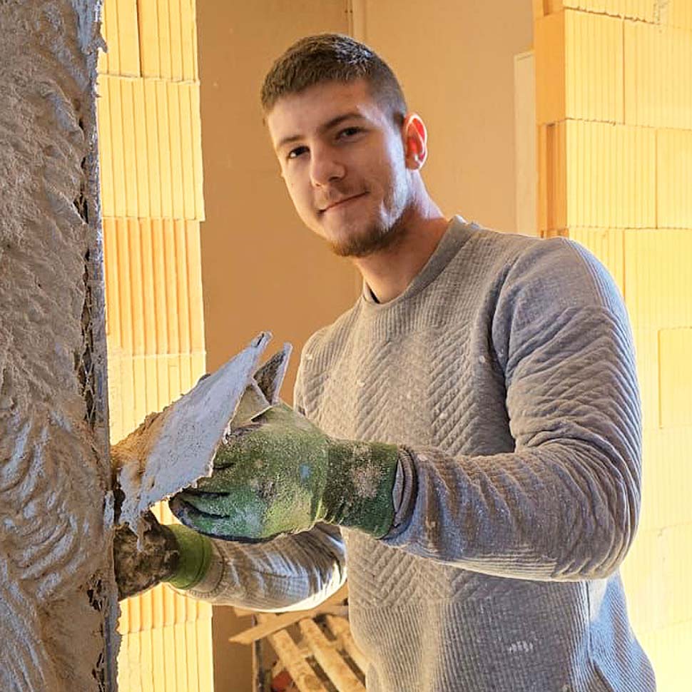 Minel Dubravac, Maler & Stuckateurhelfer